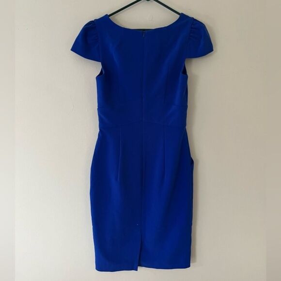NWT Clove Cobalt Blue Cocktail Dress Size 6 - Picture 4 of 4